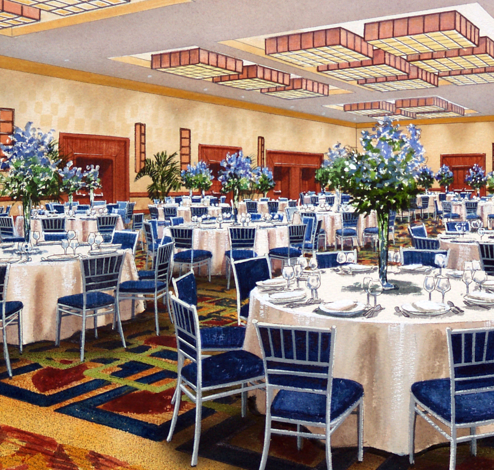 Interiors - ballroom
